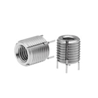 Stainless Steel 304 Inch Helical Recoil Wire Threaded Insert Sleeve Inserts 1/4 5/16 3/8 7/16 1/2 5/8 3/4 with Blue Color