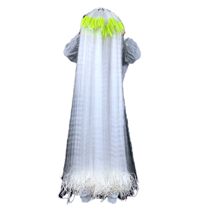 Lưới Đánh Cá Nylon 1 Lớp/3 Lớp Nylon Mono Gill Net Lưới Đánh Cá Với Bọt <span class=keywords><strong>Float</strong></span> Và Chì Nút chìm - Product Image 1