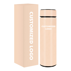 Botella de <span class=keywords><strong>Agua</strong></span> Aislada al Vacío de Acero Inoxidable con Sensor Electrónico de Temperatura y Pantalla LED para Adultos, Funciona con Batería de 12-24 Horas - Product Image 4