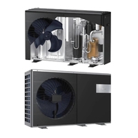 Chauffe-eau Midea 12 kW 5 CV 3,5 tonnes 220 V 50 Hz MHC-V12WD2RN7, pompe à chaleur air-eau DC Inverter R290, système split pour la maison