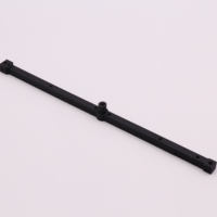 Pièce usinée de haute qualité OEM avec revêtement en poudre noire
