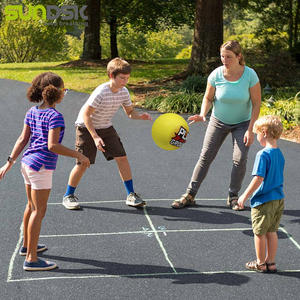 5 6 7 pallone da gioco gonfiabile in gomma da 8.5 pollici con dimensioni personalizzate e stampa - Product Image 3