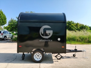 Etodevice Remorques de restauration rapide mobiles entièrement équipées de 7,2 pieds pour la vente de hamburgers - Product Image 2