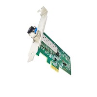 Adaptador de Red Óptico de 1G con un Solo Puerto SFP, PCI-E X1 con Chip Intel I210