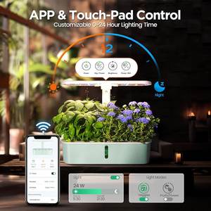 Complete hydrocultuur kweeksets met verlichting voor de beste hydrocultuur binnenkweek met vetplanten - Product Image 1