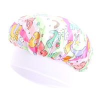 Vente en Gros d'Accessoires Capillaires Personnalisés pour Enfants et Bébés, Bonnets en Satin à Motifs de Dessins Animés, Chapeaux Souples avec Bande Élastique pour Jolies Filles