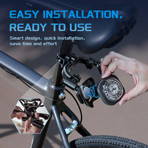 Luz Trasera para Bicicleta con Control Remoto Inalámbrico, Resistente al Agua, Luces Delanteras y Traseras Recargables, 6 Modos, 300LM LED - Product Image 2