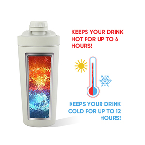 500ml tùy chỉnh phòng tập thể dục thép không gỉ protein bột cup Shaker chai nước với Infuser - Product Image 4