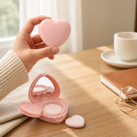 Boîte vide pour coussin d'air en forme de cœur, boîte de sous-emballage pour fond de teint liquide, CC, BB, et produits givrés