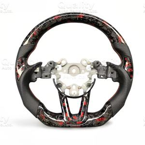 Volante Deportivo Personalizado de Calidad de Fábrica en Venta Caliente - Fibra de Carbono y Cuero para <span class=keywords><strong>Mazda</strong></span> 3/<span class=keywords><strong>6</strong></span>/CX5/CX30 con Acabado Brillante - Product Image 3