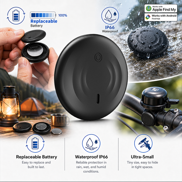 2026 New Smart Anti-Lost Device 365 Days Battery Life  Tracker Tag for Keys Wallet Luggage Works with IOS & Android