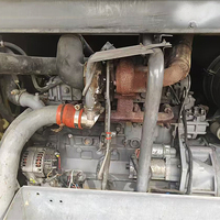 Compresseur à vis Atlas XAVS196 d'occasion, 14 bars, 400cfm, moteur Deutz, compresseur d'air diesel remis à neuf d'occasion avec roues mobiles