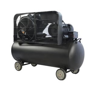 Compresor de Aire de Pistón de 7.5kw y 300L Directo de Fábrica, Portátil, con Motor de 380v, Refrigerado por Aire y Lubricado, Accionado por Correa - Product Image 4