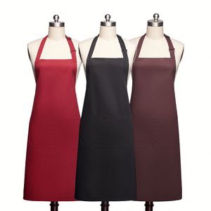 Waterproof 100% Cotton <b>Apron</b> <b>Kitchen</b> <b>Apron</b> for Men and Women Low Minimum Order Quantity <b>Apron</b> Custom logo - Product Image 3