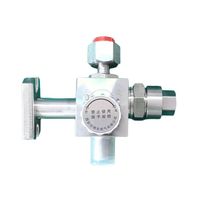 Piezas y accesorios de instrumentos de montaje de válvula sin extracción de para interruptor SF6 Micro medición de agua