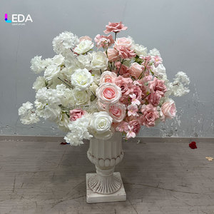 ลูกบอลดอกกุหลาบสีขาวคุณภาพสูงงานแฮนด์เมด LEDA สำหรับตกแต่งงานแต่งงาน ตกแต่งบ้าน วันวาเลนไทน์ - Product Image 2