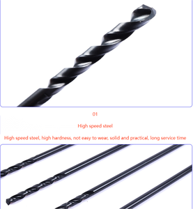 2026 High Sales Aircraft-Grade Extra <b>Long</b> Series HSS Jobber <b>Drill</b> <b>Bits</b> Total Length-Best-In-Class for Industrial Drilling M2/M35 - Product Image 6