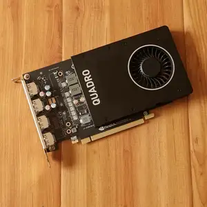 การ์ดจอ Nvidia P2200 5 GB Ddr5,การ์ดจอคอมพิวเตอร์ใหม่5 GB P2200 160Bit Vga 75W การ์ดจอ GPU สำหรับเล่นเกม