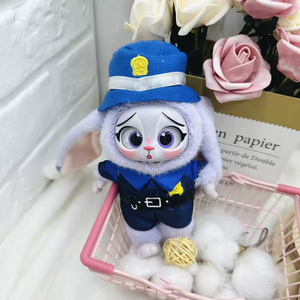 พวงกุญแจตุ๊กตาซูโทเปียขายดี ตุ๊กตาวินิลนุ่ม นิค ไวลด์ และจูดี้ โอฟฟิเชียล ของตกแต่งกระเป๋า - Product Image 2