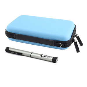 OEM ODM Diabetic Portable Waterproof Shockproof Pu Leather Foldable Eco-Friendly Ice Pack Travel Insulin Pen Cooler Bag Letter - Product Image 2