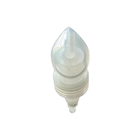 Pompe à vis 32/410 PP lisse, neuve, pour lotion, shampoing, gel douche, tête de pression en forme de canard, avec 32 flacons PE PET HELD