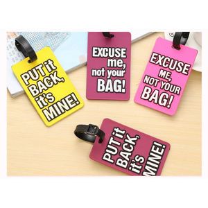 Etiqueta de Equipaje Personalizada con Logotipo en Relieve, de Lujo, Moderna, Resistente al Agua, Portátil, de PVC, Silicona y Goma - Product Image 5
