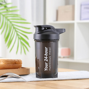 <b>Protein</b> Shaker Cup 500Ml Reusable Fitness Water <b>Bottle</b> Portable Sports <b>Bottle</b> Meal Replacement Blender Cup - Product Image 1
