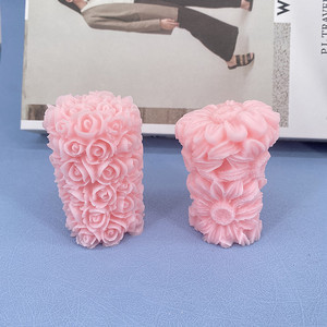 Đầu Riser 3D Rose Shapecandle Silicone Khuôn Mẫu Để Làm Nến Hương Liệu Nến Handmade Sáp Xà Phòng Trang Trí Nội Thất Thủ Công - Product Image 3