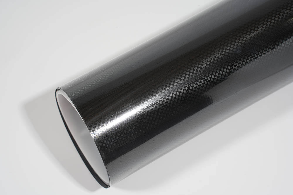 PET gloss Hexagon Black