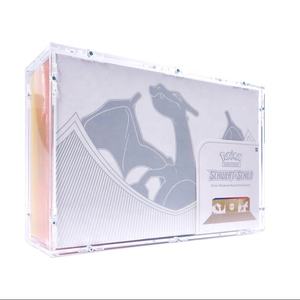 Boîte de protection transparente pour boîte de <span class=keywords><strong>booster</strong></span> de la 1ère édition de Pokémon, boîte de protection transparente pour cartes TCG, boîte de présentation en acrylique - Product Image 5