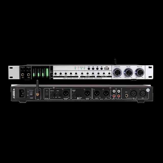 Digital Karaoke Processor Studio Master Mixer Sound Music Professional Dsp Reverb Echo Effects
