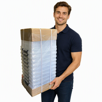 Boîte de rangement rectangulaire Cetomo 20L*3 avec poignée, conteneur de rangement en plastique avec couvercle et fermeture sécurisée, durable, empilable, robuste, transparente, lot de 3