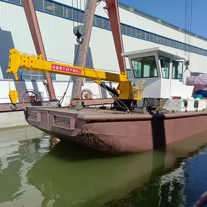 Potente Imbarcazione <span class=keywords><strong>da</strong></span> <span class=keywords><strong>Lavoro</strong></span> Multifunzione in Acciaio di Lusso con Motore Weichai/Cummins, 30 Tonnellate di Cilindrata per Trasporto e Lavori di Supporto - Product Image 5