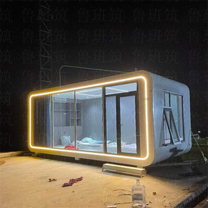 Casa de Campo Temporal para Acampar al Aire Libre, Cabaña Móvil B&B, Estructura de Acero, Oficina Inteligente - Product Image 4