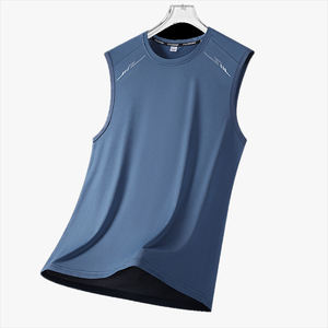 Nuevo Chaleco Deportivo de Verano 2026 para Hombre, Chaleco de Running de Seda Helada de Secado Rápido, Camiseta sin Mangas Profesional para Maratón - Product Image 5