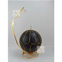 Chauffe-plats rond en acier inoxydable noir de luxe, 8 L, vente chaude, pour buffet, réchauffeur de nourriture pour la restauration