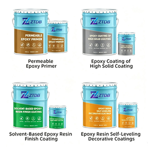 Revêtement de sol époxy industriel de haute qualité, <span class=keywords><strong>peinture</strong></span> liquide imperméable pour sols de bâtiments, application <span class=keywords><strong>au</strong></span> <span class=keywords><strong>pinceau</strong></span> - Product Image 2