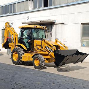 china-markenbagger baggerlader hydraulischer 4x4-lader bagger 2,5 tonnen baggerlader mehrfunktional - Product Image 1