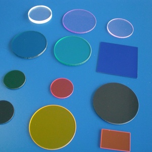 Precision Colored Glass <span class=keywords><strong>Optical</strong></span> <span class=keywords><strong>Filter</strong></span> for Scientific Instruments, Spectroscopy and Imaging Systems - Product Image 2