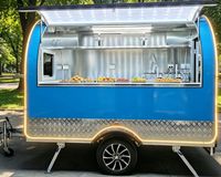 Cuisine mobile en fibre de verre et aluminium, résistante à la rouille, matériaux et couleurs personnalisables