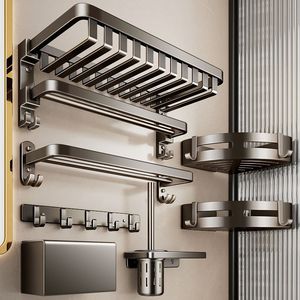<span class=keywords><strong>Set</strong></span> Completo di Accessori per Bagno di Lusso 2025, Portasciugamani Pieghevole in Alluminio, <span class=keywords><strong>Set</strong></span> Sanitario - Product Image 3