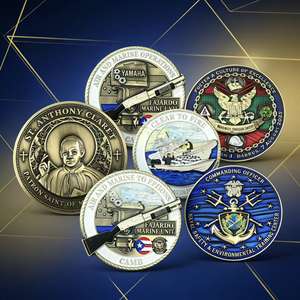 เหรียญที่ระลึกแบบกำหนดเอง เคลือบเงา 3 มิติ และสีอบ โลหะผสมสังกะสี ตัวเลือกที่ยอดเยี่ยมสำหรับการระลึกในองค์กรและการสะสม - Product Image 1