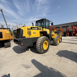 Cargadora de Ruedas Komatsu WA320 Usada, Cargadora Frontal de 4 Toneladas, Komatsu WA320 Original de Japón para Construcción, Cantera, Arena, Piedra y Materiales - Product Image 5