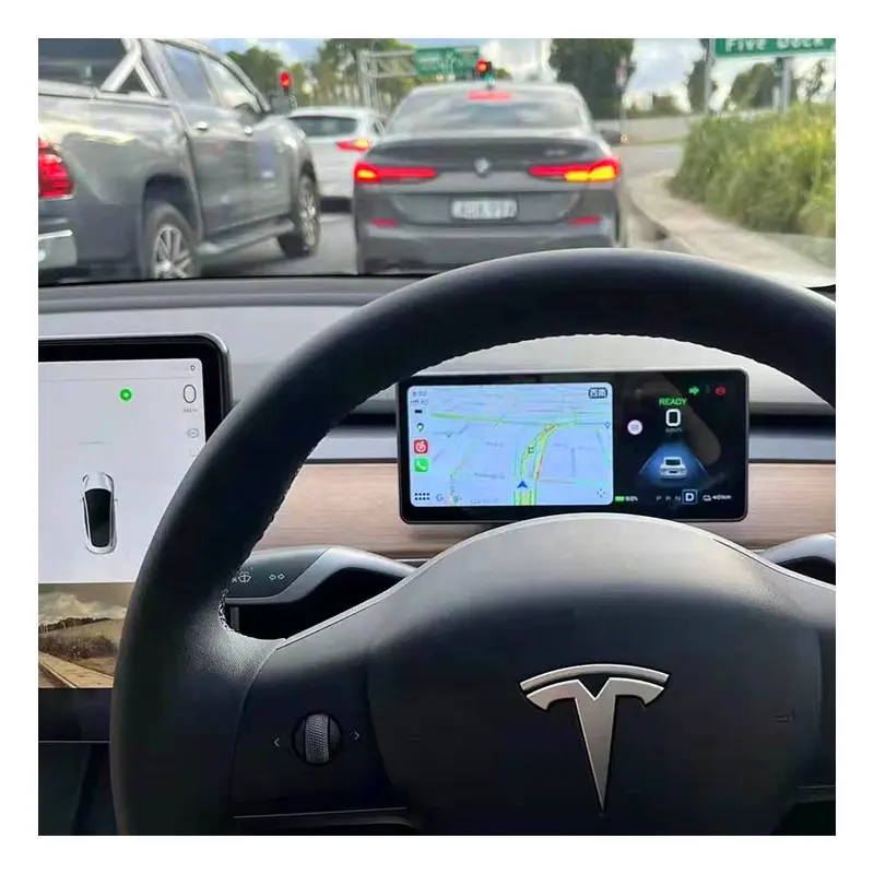 Умная приборная панель для Tesla 2019-2021 модель 3 2021 модель Y Автомобильная цифровая приборная панель