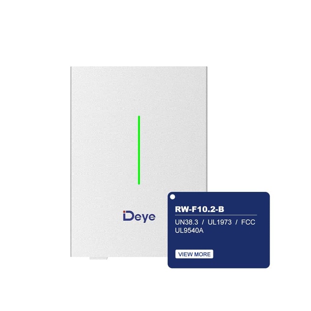 Deye Battery RW-F10.2-B Lifepo4 51.2v 314ah LiFePO4 Lithium Battery 10.24KWH Solar Power Energy Storage System