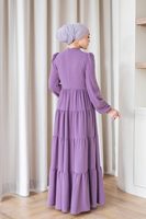 Robe longue modeste pour femme musulmane, livraison directe d'usine, robe jacquard, robe traditionnelle islamique pour le Ramadan, avec ceinture, robe plissée