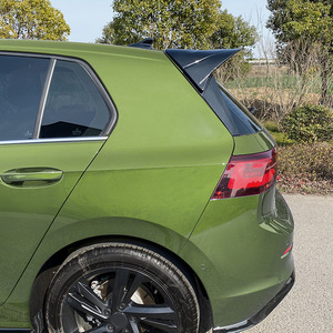 Volkswagen Golf 8 Rear <b>Wing</b> Carbon Fiber Texture ABS Spoiler Trunk Lip Modification - Product Image 3