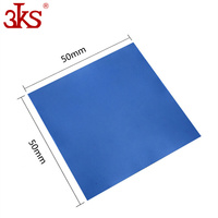 Pads thermiques conducteurs en silicone haute performance 50x50x1mm pour SSD, CPU, FPU, dissipateur thermique LED, refroidissement PC