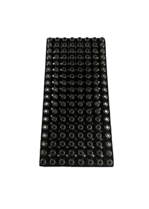 Bandeja de cultivo de plástico hidrófito X119, bandejas de semillas de polietileno, bandeja de plántulas con forma de círculo 144 - Product Image 3