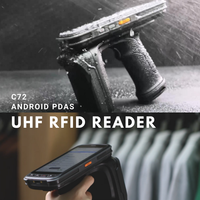 Android 2d pda entrepôt rfid logistique pda lecteur de codes à barres terminal robuste industrie robuste lecteur uhf rfid